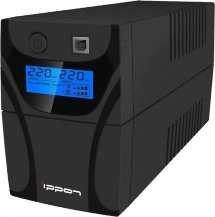 фото Источник бесперебойного питания Ippon Back Power Pro II 700 420Вт 700ВА, черный