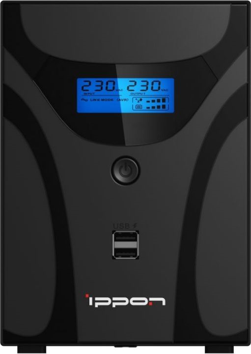 фото Источник бесперебойного питания Ippon Smart Power Pro II 2200 1200Вт 2200ВА, черный