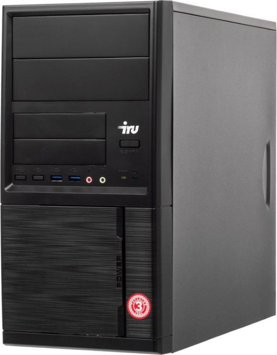 фото Системный блок iRU Office 315 MT (1101571), черный