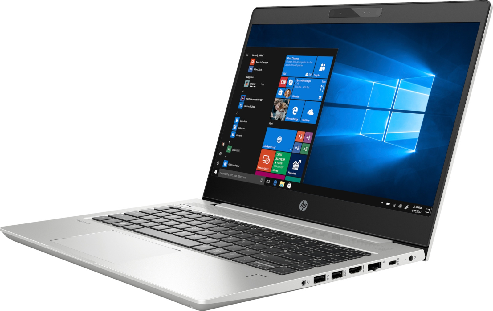 фото Ноутбук HP ProBook 440 G6, 5PQ24EA, 14", серебристый