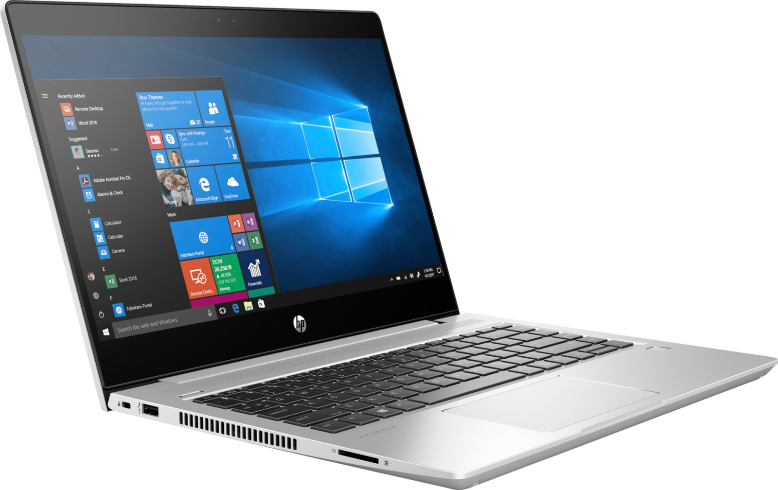 фото Ноутбук HP ProBook 440 G6, 5PQ24EA, 14", серебристый