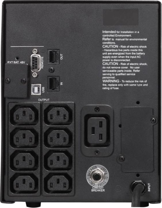 фото Источник бесперебойного питания Powercom Smart King Pro+ SPT-1500 1050Вт 1500ВА, черный