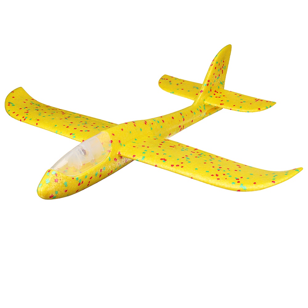 фото Самолет Migliore Метательный планер со светящейся кабиной желтый