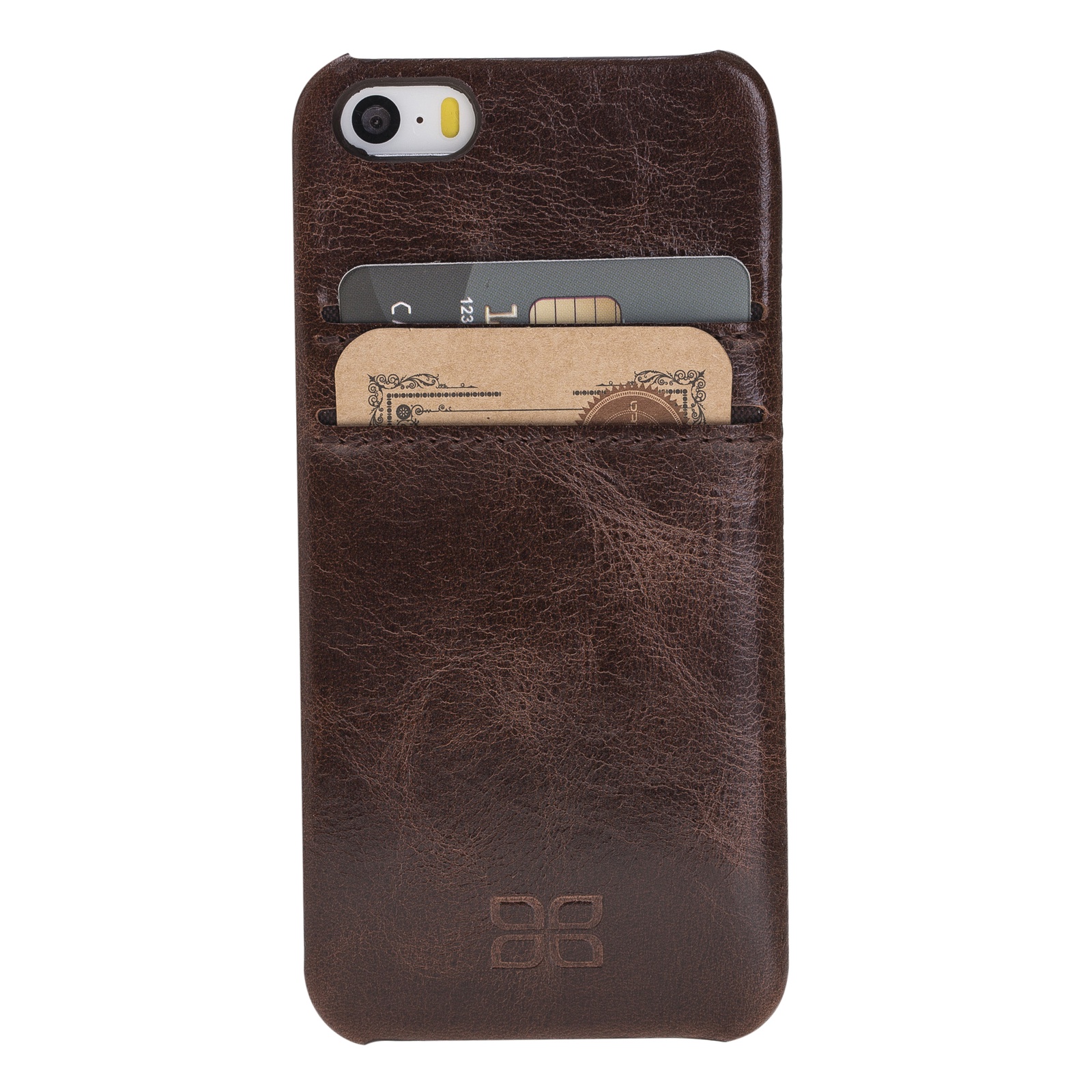 Чехол для сотового телефона Bouletta для iPhone 5/SE Ultimate Jacket CC, темно-коричневый