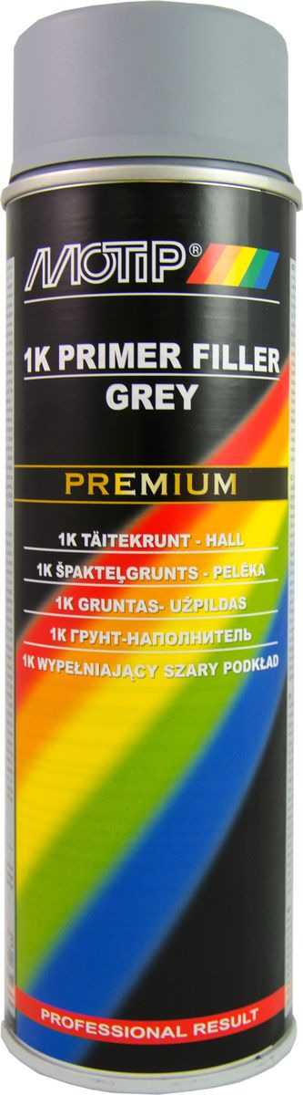 фото Грунт-наполнитель Motip "Премиум", 04121, серый, 0,5 л