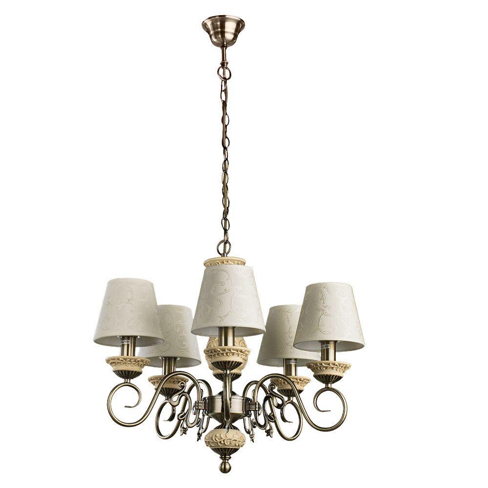 Подвесной светильник Arte Lamp A9070LM-5AB, бежевый arte lamp люстра arte lamp a9070lm 5ab page 4