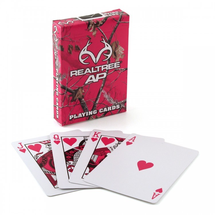 фото Игральные карты United States Playing Card Company "Bicycle Realtree Pink"