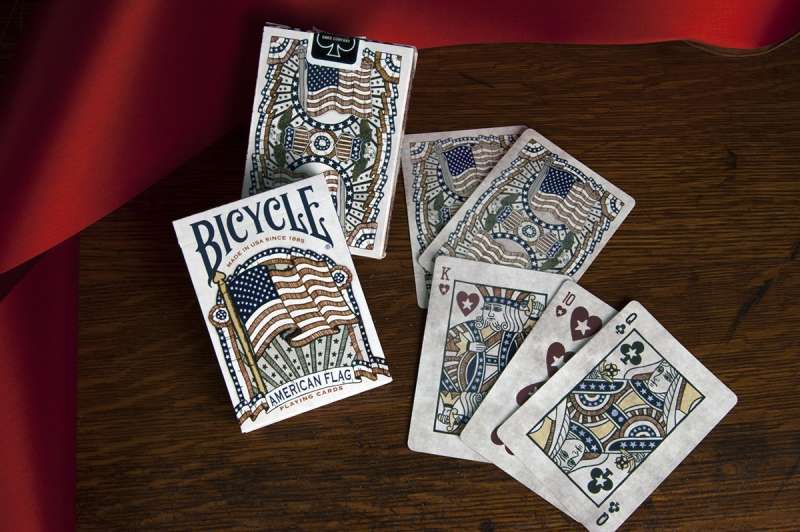 фото Игральные карты United States Playing Card Company "Bicycle American Flag"