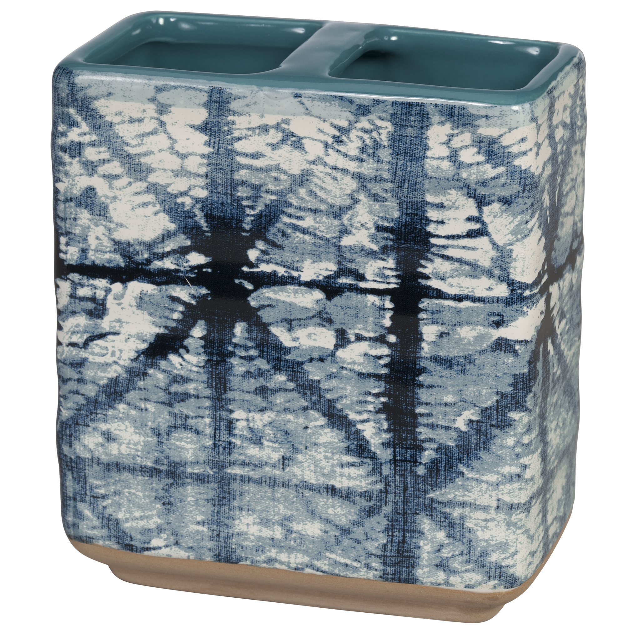 фото Стакан для ванной комнаты Creative Bath Shibori, синий