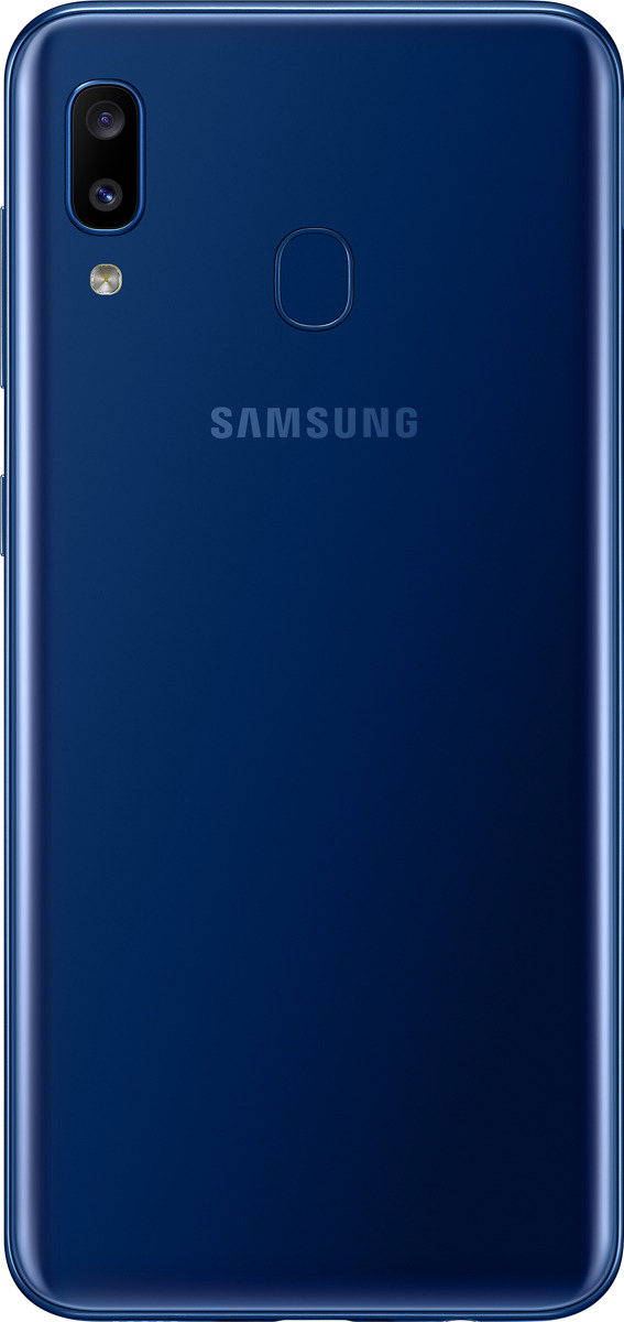 фото Смартфон Samsung Galaxy A20, 32 ГБ, синий