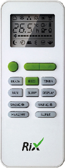 фото Сплит-система RIX Life I/O-W09PG, белый