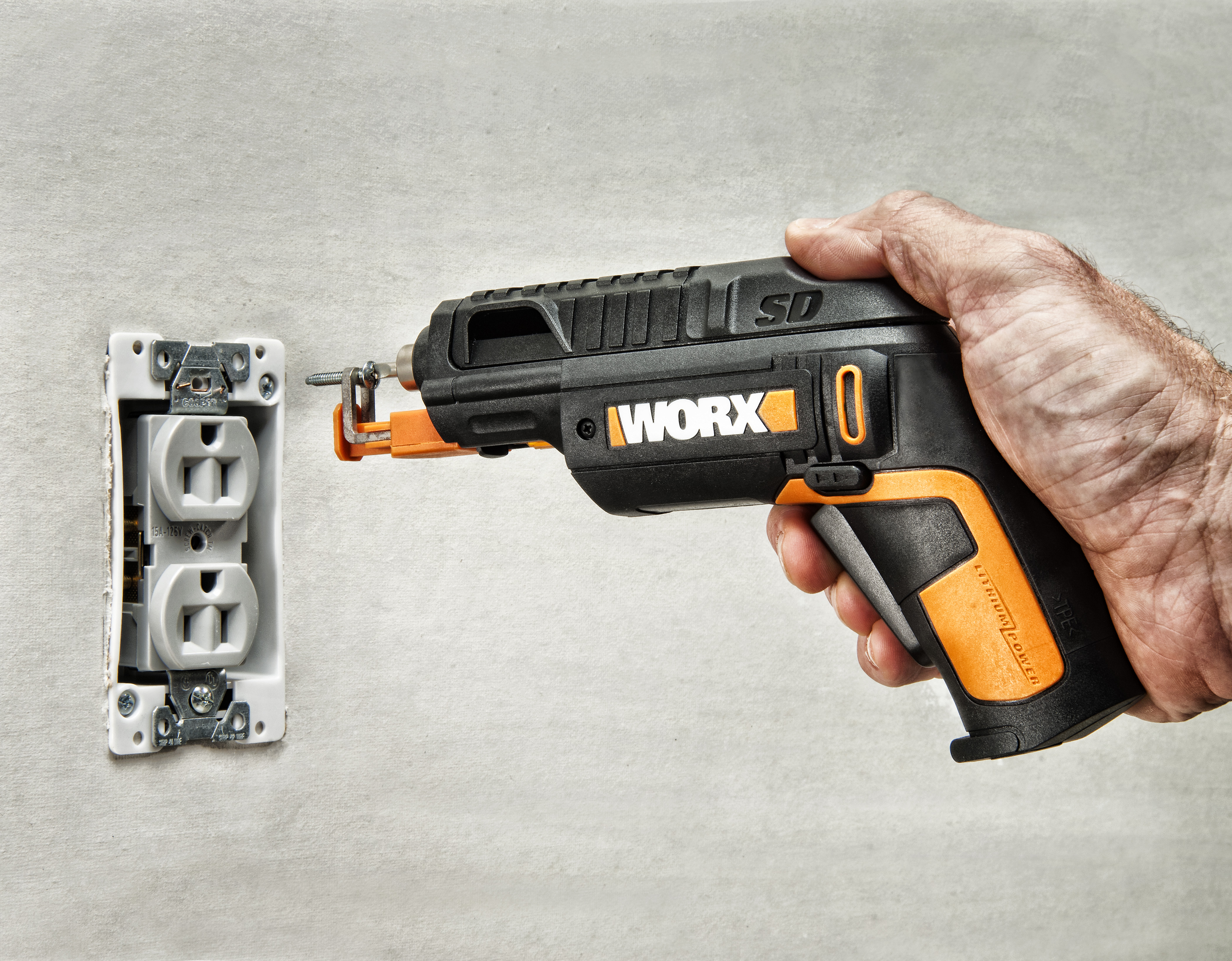 фото Отвертка аккумуляторная WORX WX255 SD Slide Driver, 4В, ЗУ, набор бит (6 шт)