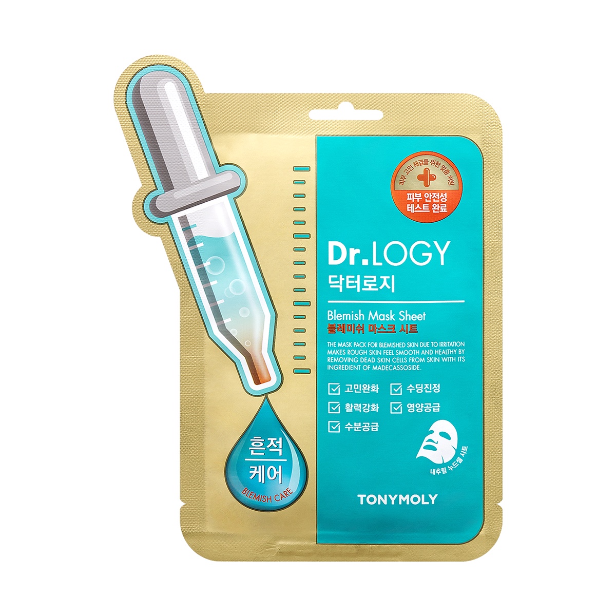 фото Маска косметическая Tony Moly противовоспалительная маска DR-LOGY, 23 Tonymoly