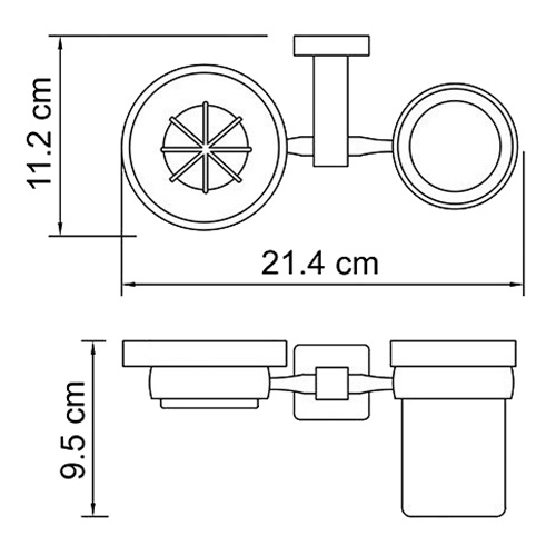 фото Мыльница WasserKRAFT Lippe K-6526