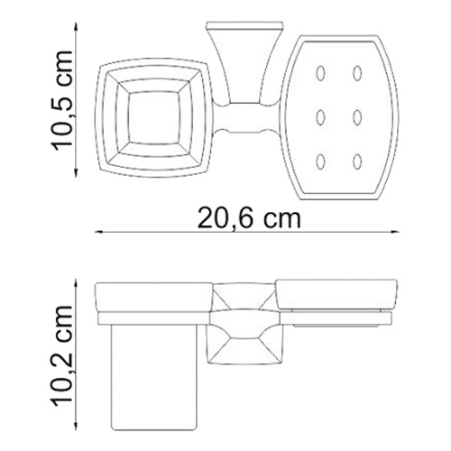 фото Мыльница WasserKRAFT Wern K-2526