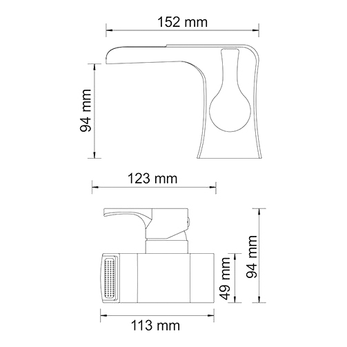 фото Смеситель для умывальника WasserKRAFT Berkel 4869