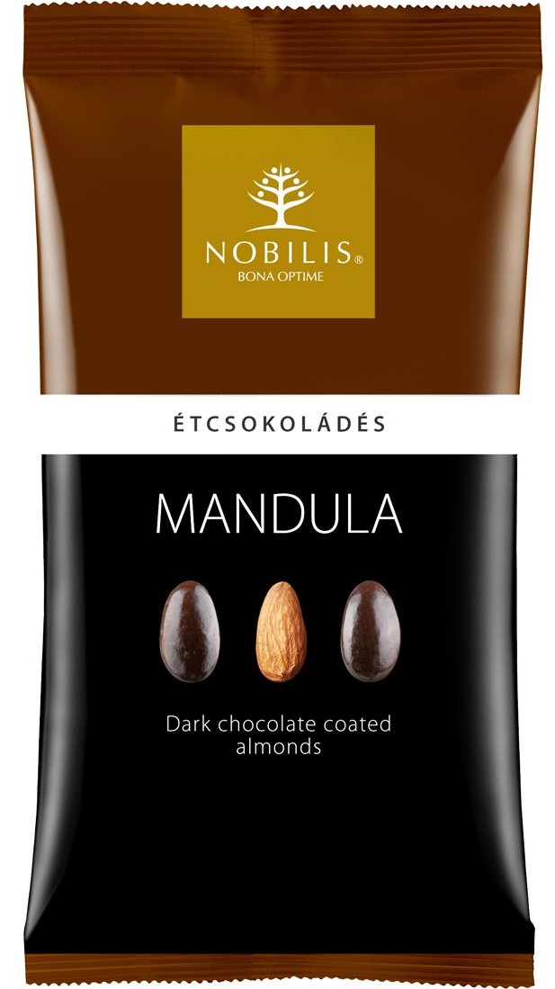 фото Миндаль в темном шоколаде, NOBILIS ZRT, 100г