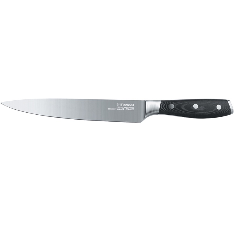 фото Кухонный нож Rondell Falkata разделочный 20 см RD-327