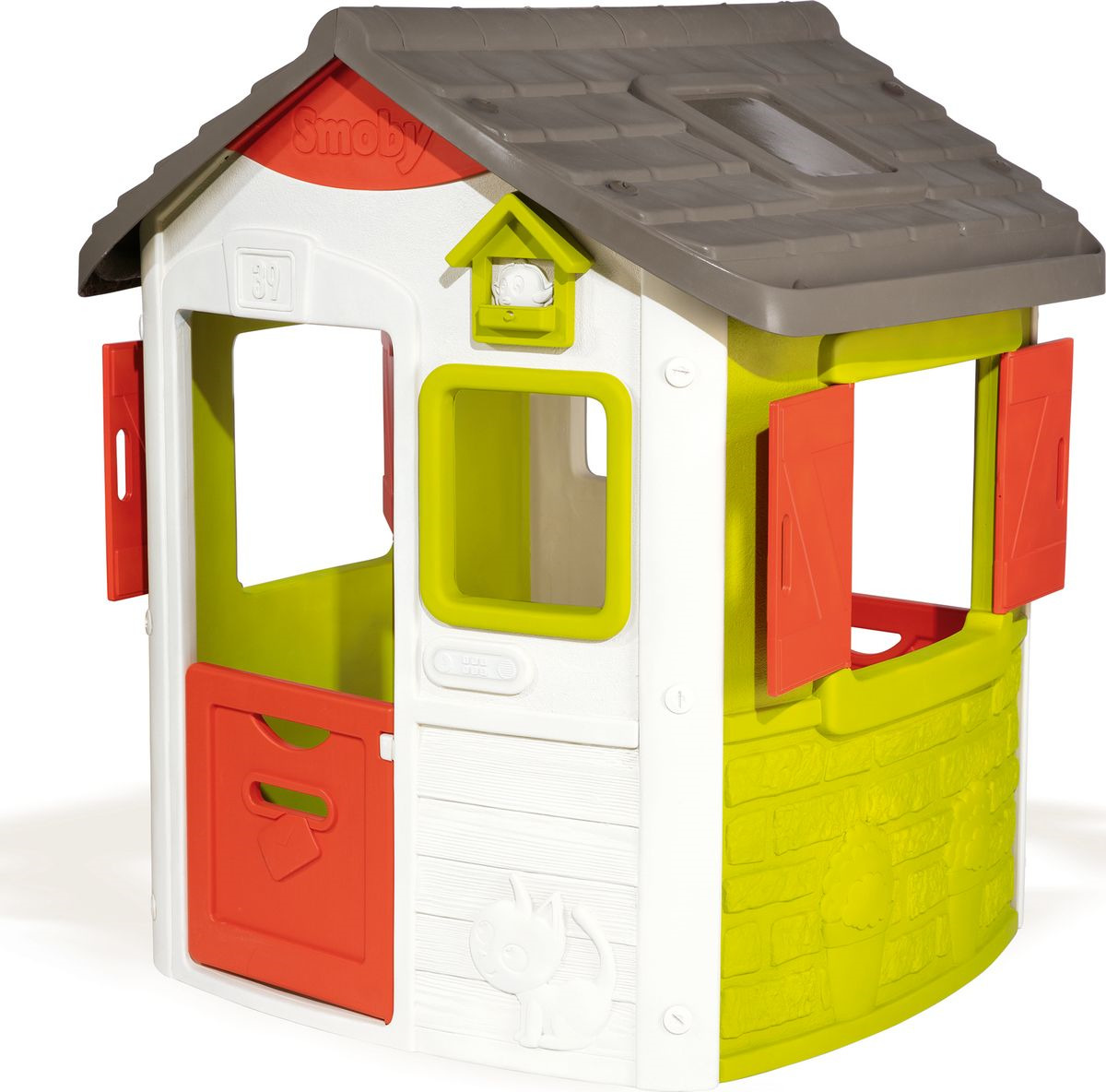 Игровой домик Smoby Outdoor Jura Neo, 810500, мультиколор, 115,4 х 123,3 х 132 см