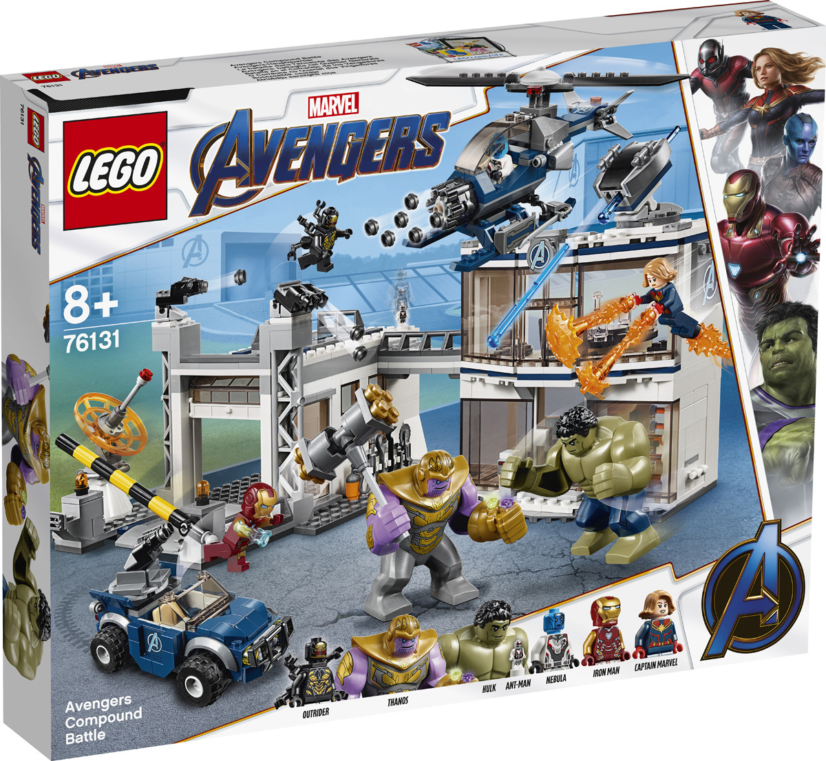 LEGO Super Heroes Marvel Avengers 76131 Битва на базе Мстителей Конструктор