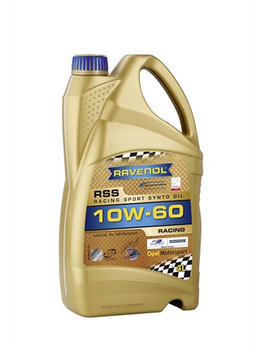 фото Моторное масло RAVENOL RSS Racing Sport Synto SAE10W-60 ( 4л)