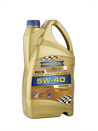 фото Моторное масло RAVENOL RCS Racing Competition Synto SAE 5W-40 (4л)