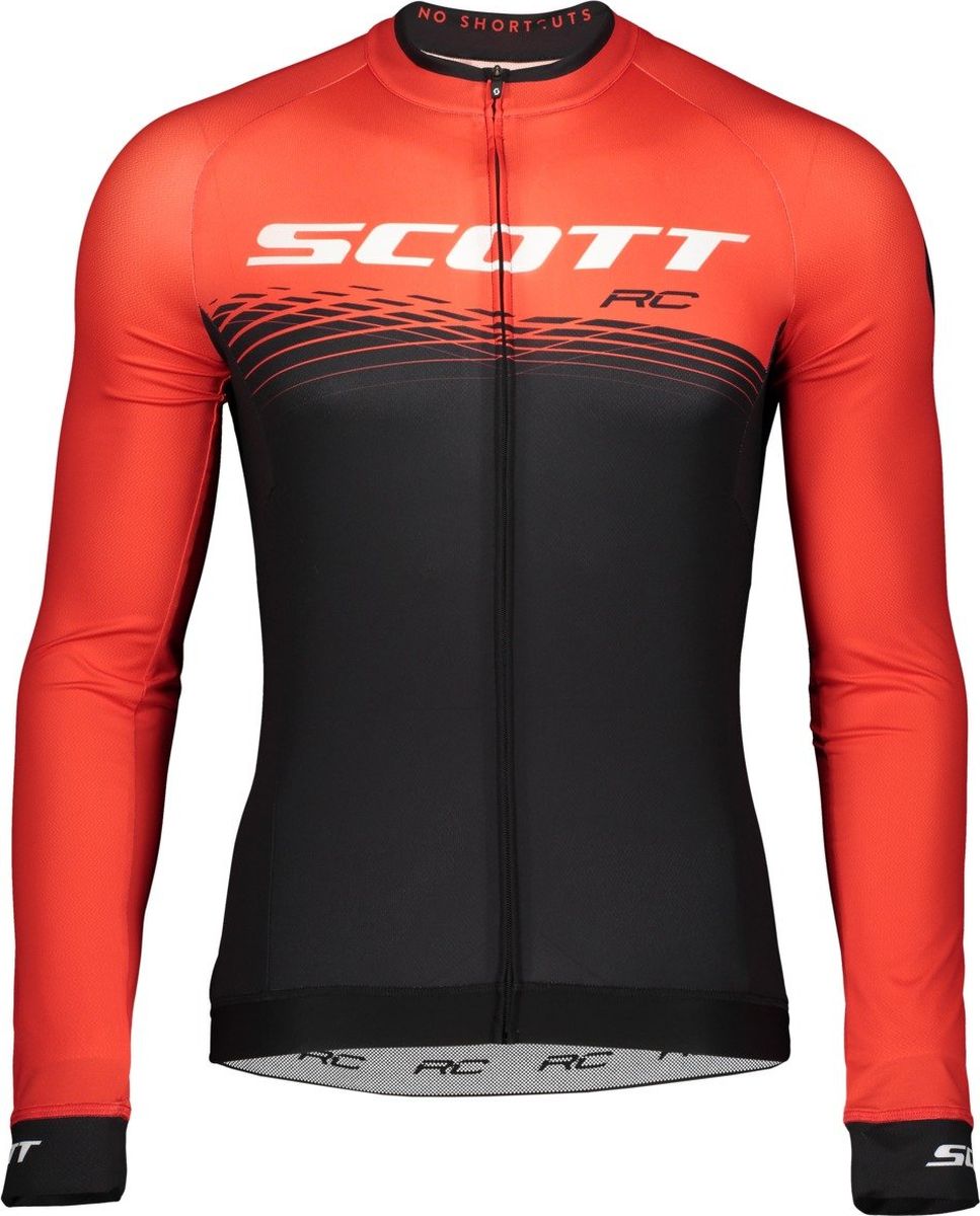 фото Велокуртка мужская Scott Shirt M's RC Pro l/sl, 270448-3074, красный, размер XL (54/56)