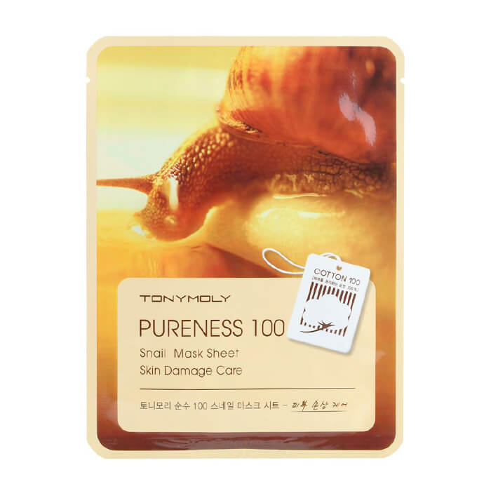 фото Маска косметическая Tony Moly Pureness 100 Snail Mask Sheet, 21 Tonymoly