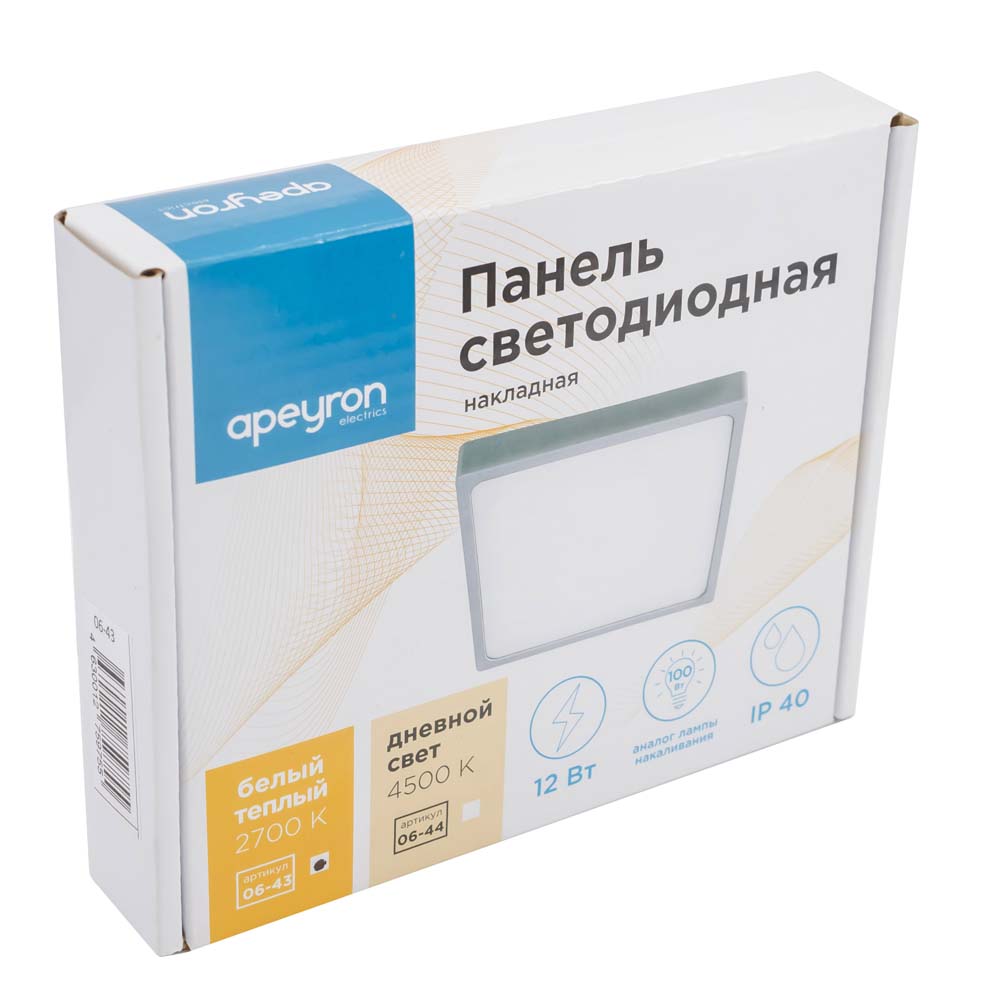 фото Светодиодная панель APEYRON electrics 06-43