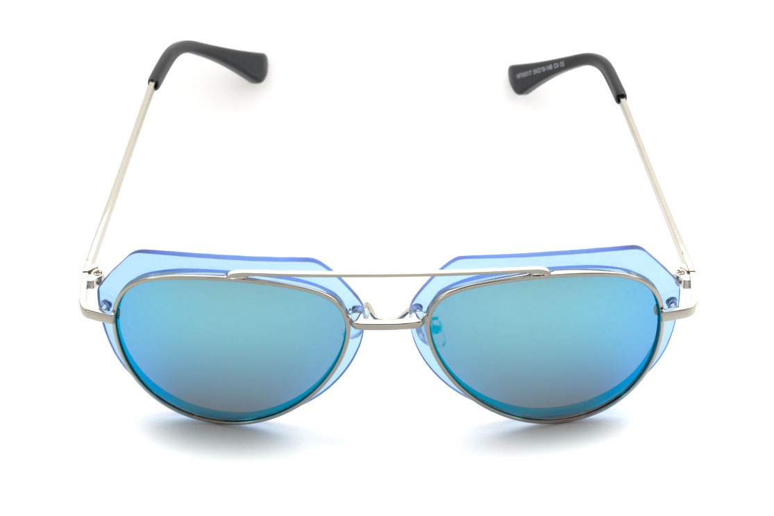 Голубые солнцезащитные очки женские. Очки солнцезащитные 7275 Blue. MONOLOOK очки. Очки Авиаторы голубые.