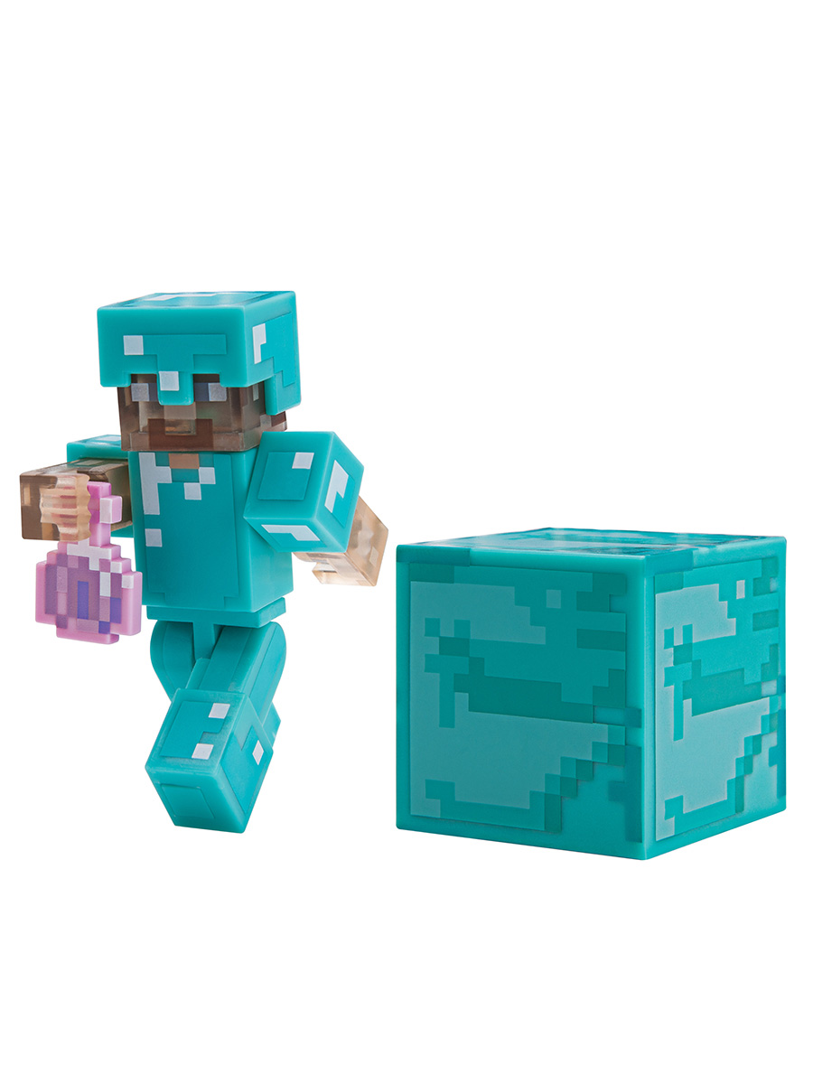 фото Фигурка Minecraft Steve with Invisibility Potion