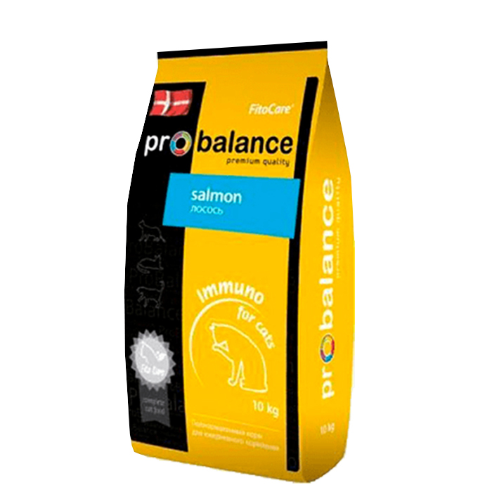 фото Корм сухой Probalance Immuno Protection для кошек, защита иммунитета, 10 кг