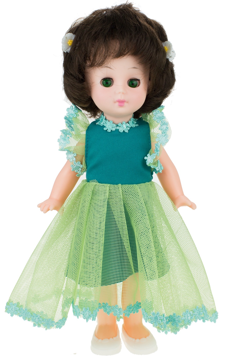 Кукла Мир кукол Карина-балерина зеленый