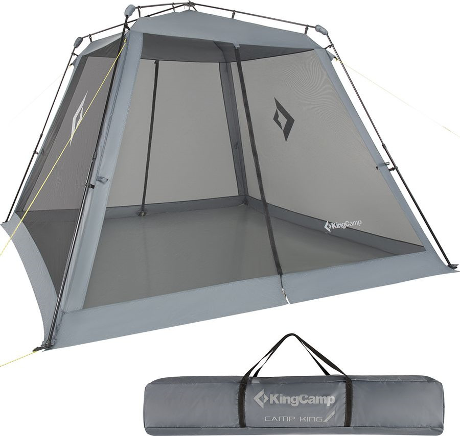 фото Шатер туристический KingCamp Camp King Cool, KT8108, серый, 300 х 300 х 210 см