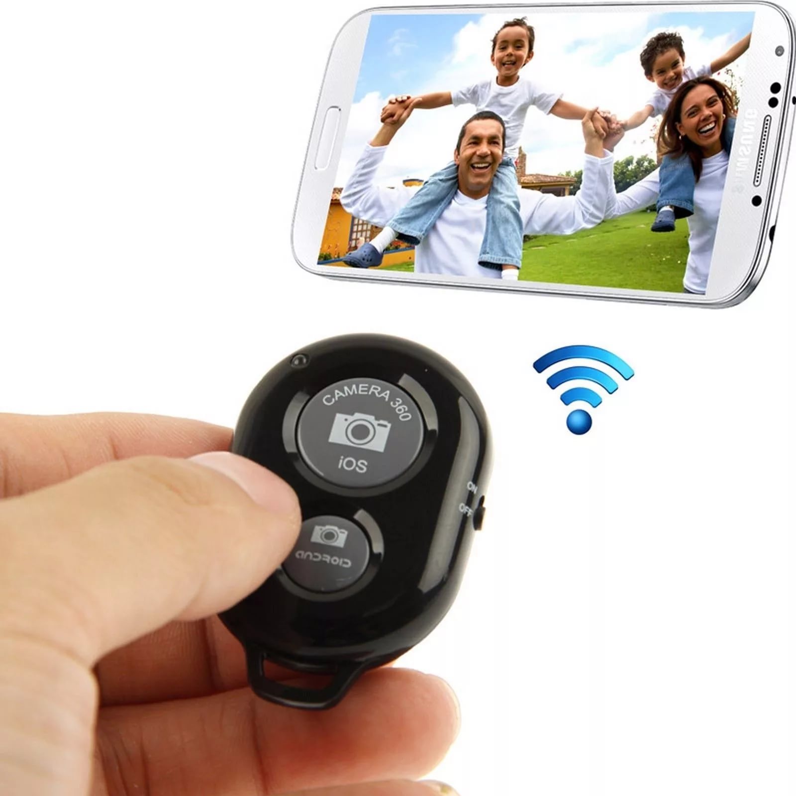 фото Bluetooth кнопка Onzo BT-01-Bl, черный