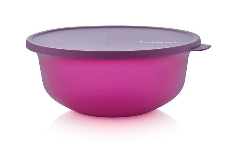 фото Контейнер пищевой Tupperware Чаша "Алоха" 1л, розовый