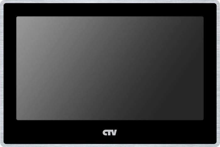 фото Видеодомофон CTV Монитор видеодомофона CTV-M4704AHD B, цвет черный, черный