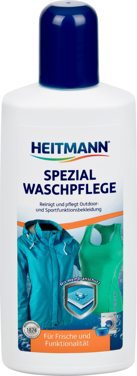 фото Жидкое средство для стирки Heitmann Spezial Waschpflege, для спортивной и туристической одежды, 3545, 250 мл