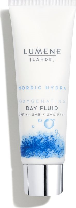 фото Флюид для лица Lumene Nordic Hydra Lahde, дневной, кислородный, SPF 30, 50 мл