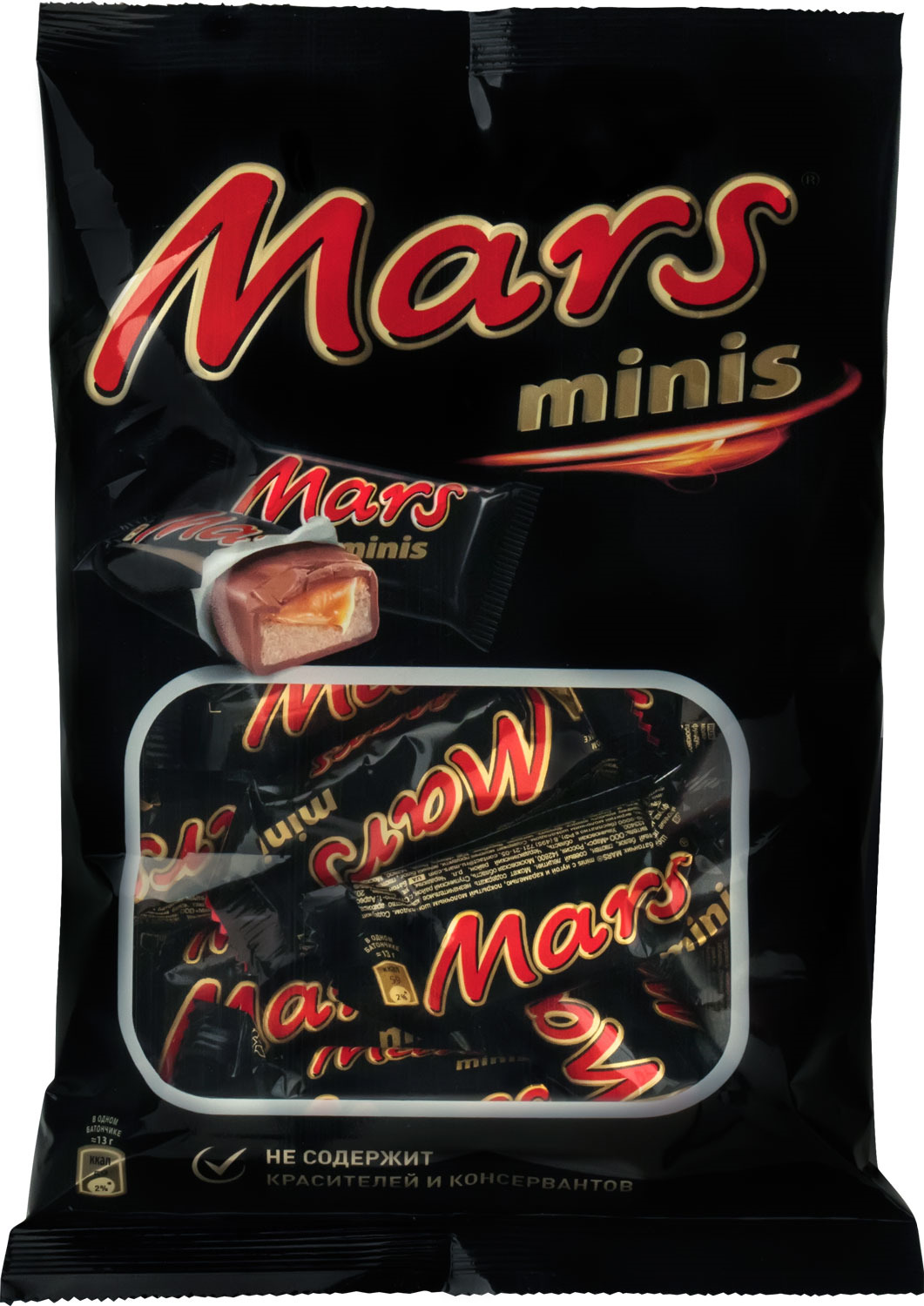 Mars minis шоколадные батончики, 182 г