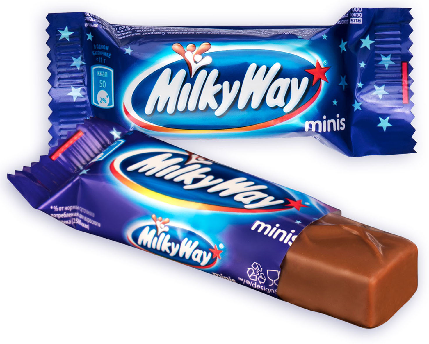 фото Milky Way Minis шоколадные батончики, 2,5 кг