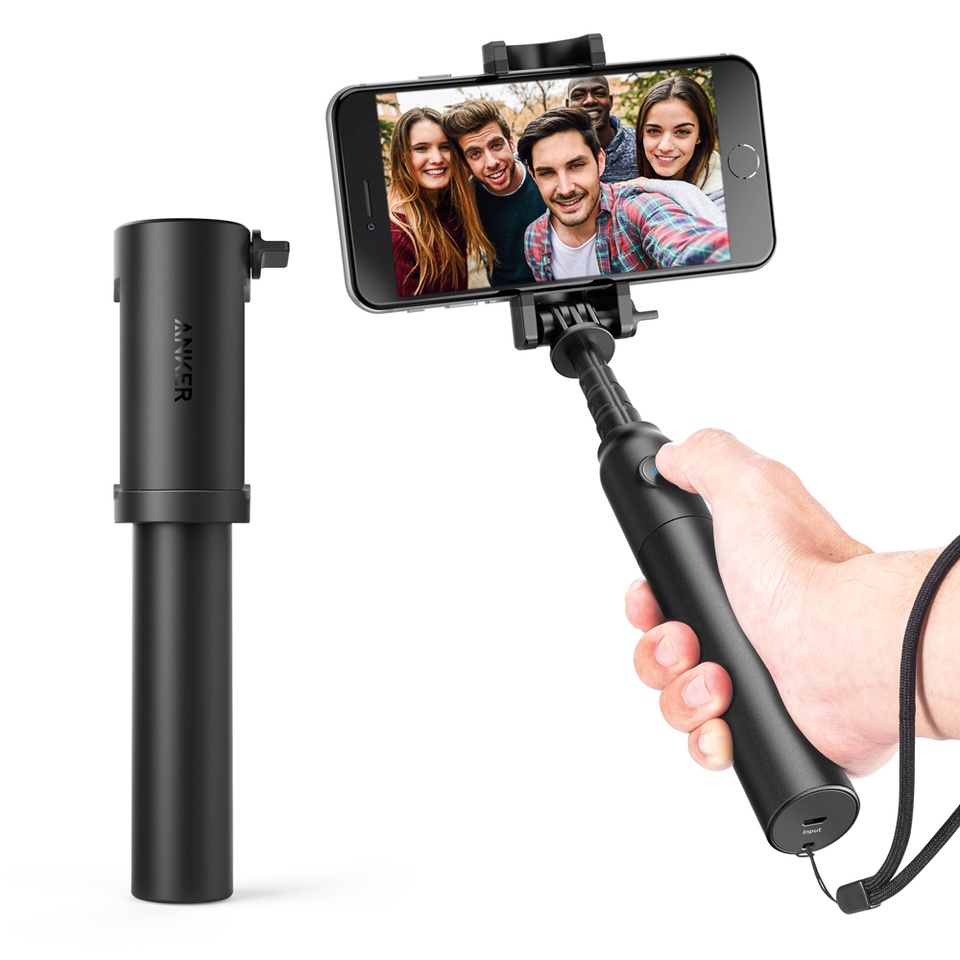 фото Монопод для селфи Anker Bluetooth Selfie Stick, черный