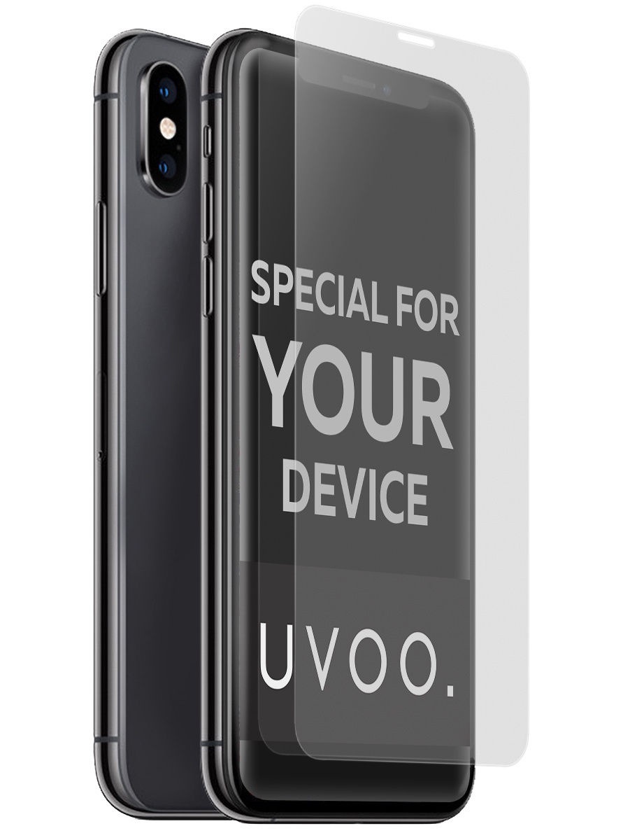 фото Защитное стекло UVOO 2D для Apple iPhone X / Apple iPhone XS, прозрачный