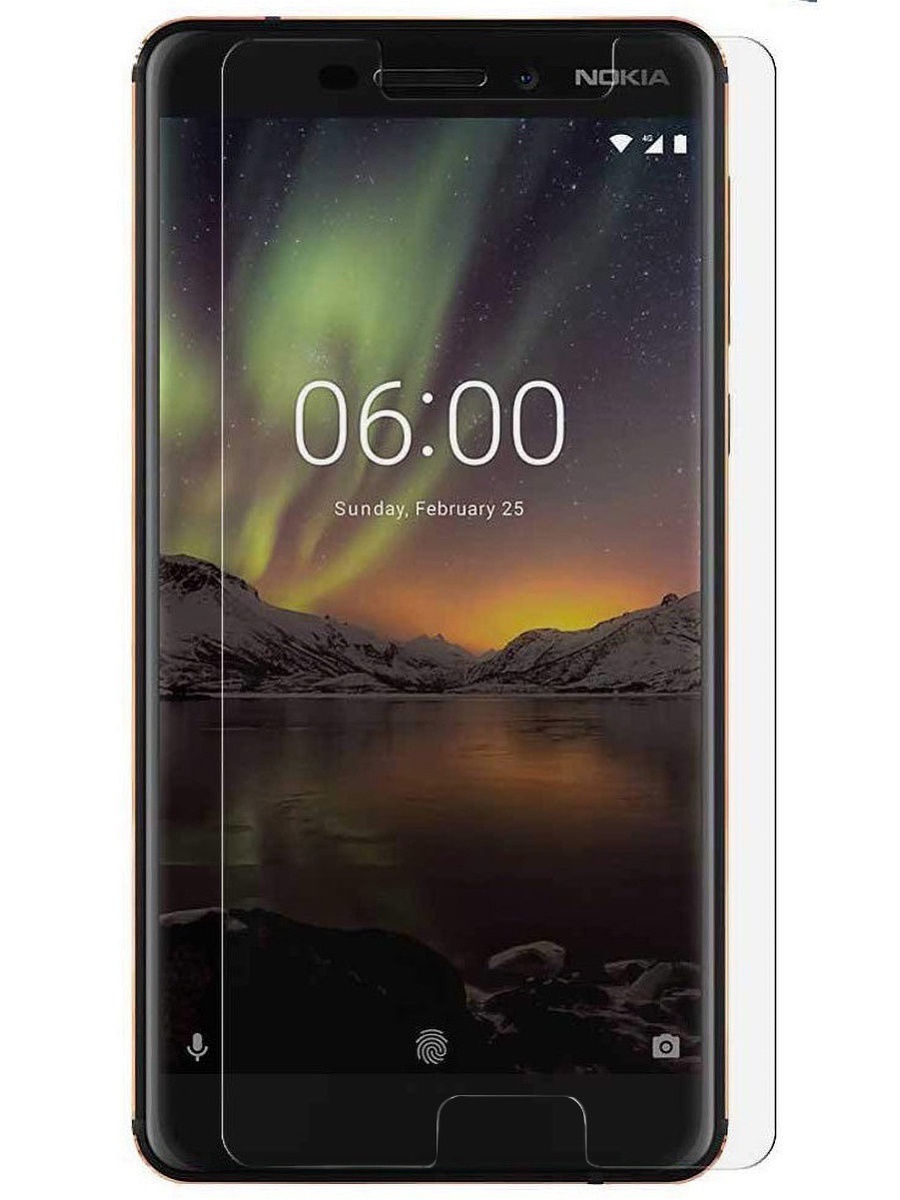 фото Защитное стекло UVOO 2D для Nokia 5, прозрачный