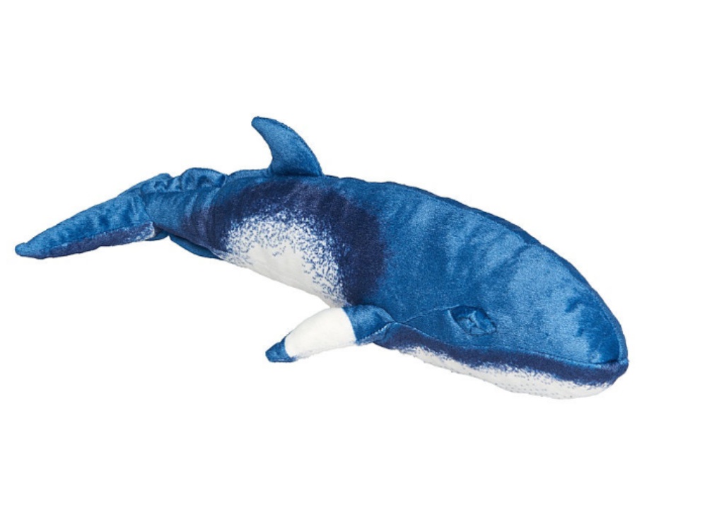 фото Мягкая игрушка АБВГДЕЙКА Голубой кит синий
