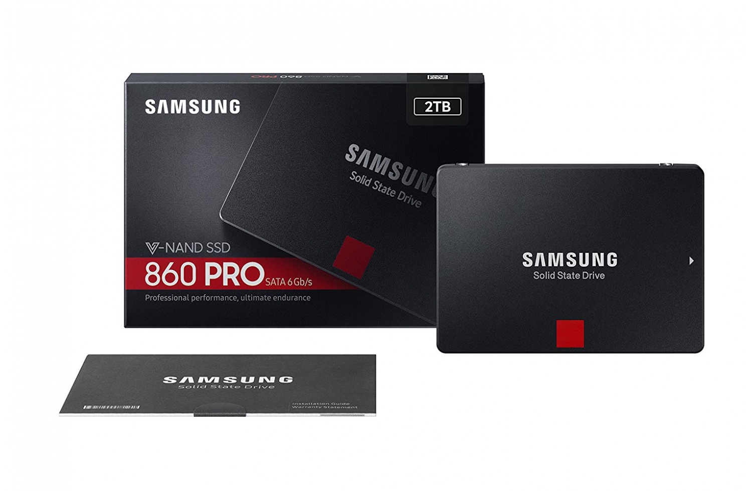 фото SSD 2TB Samsung 860 PRO, MZ-76P2T0BW