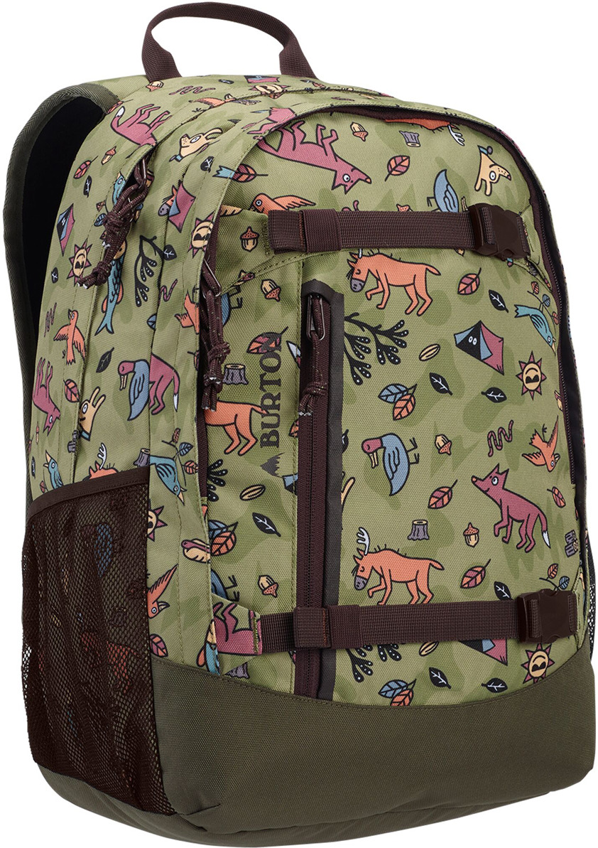 Рюкзак детский Burton Youth Day Hiker, 11056112300NA, зеленый, коричневый, 20 л