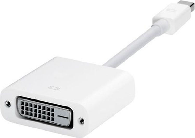 фото Адаптер Apple Mini Displayport - DVI, MB570Z/B, белый