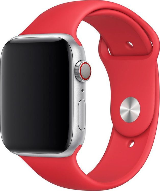фото Ремешок для смарт-часов Apple Watch Accessories Sport Band, MU9N2ZM/A, red, 44 мм