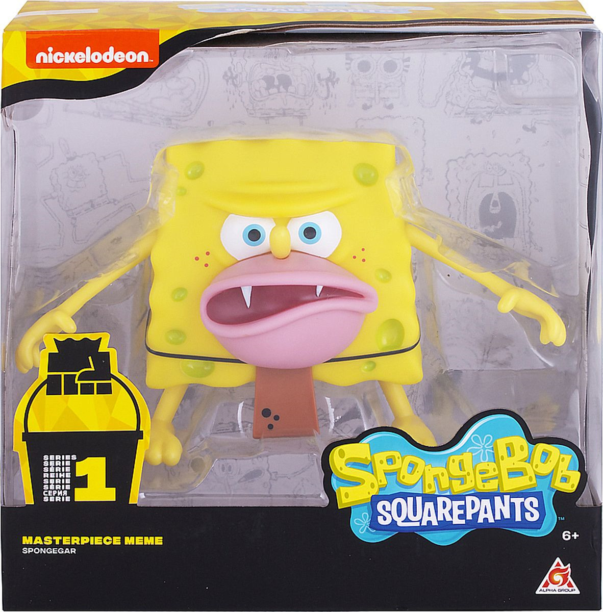 фото Фигурка SpongeBob Спанч Боб грубый, EU691002